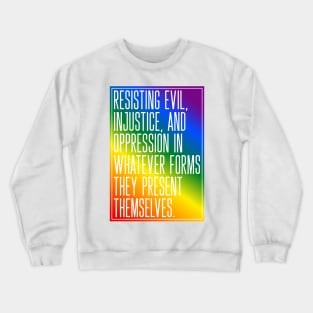 Baptismal vows Crewneck Sweatshirt